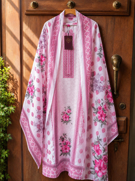 Anarkali design Pink kurta