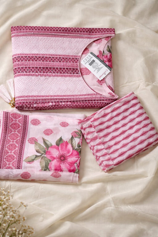 Anarkali design Pink kurta
